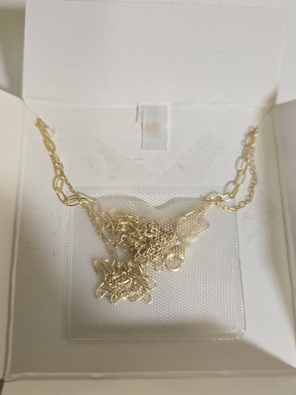 Argento Vivo Gold Plated Over Sterling Silver Layered Cz Necklace - Picture 6 of 7